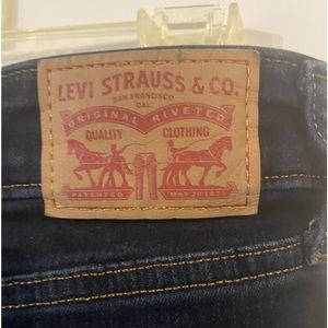 Levi Strauss, like new, dark blue, size 30